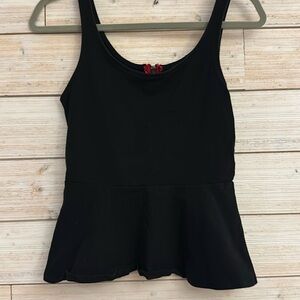 Express Tank with peplum detail - size small